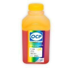 Чернила OCP Y120 Yellow для картриджей HP 11/13/12/82, 500 мл