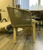 Кресло деревянное плетеное Tagliamento Flores, натуральный