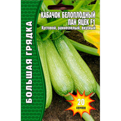 Кабачок белоплодный Пан Яцек F1