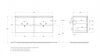 BelBagno BB-8099-120-2 Керамическая раковина с двумя чашами BB-8099-120-2, 1210x460x170