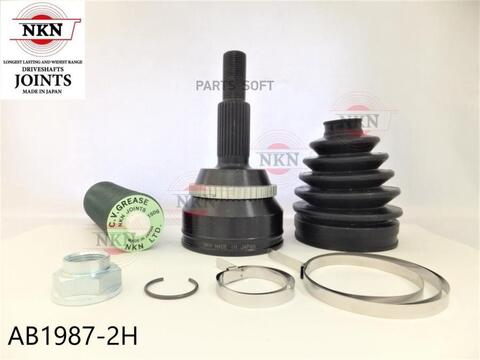 ШРУС внешний  NKN  AB1987-2H  с кольцом ABS
