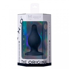 Анальный плаг черный  MODEL 2 от SILEXD M (9,3*3,5 см)