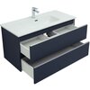 Aquanet 337945 Тумба Вега 2.0 100 2 ящ. цв.маренго (337945)