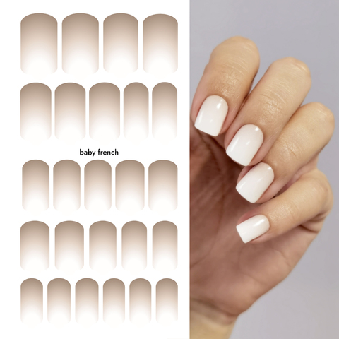 ПЛЕНКИ NAIL WRAPS BABY FRENCH