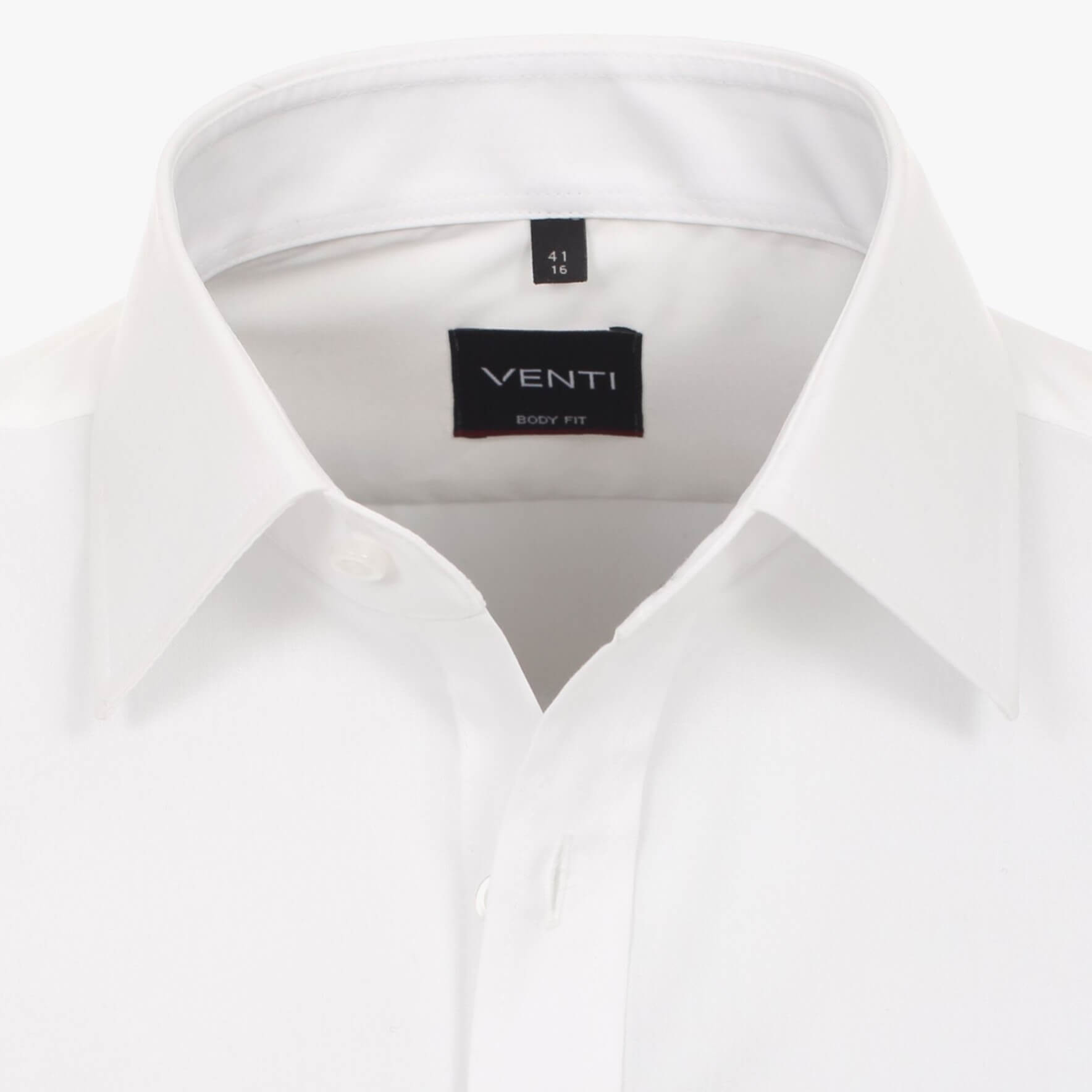 Сорочка мужская Venti Body Fit 001410-000 белая