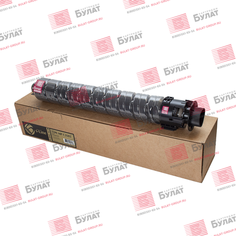 Тонер-картридж БУЛАТ s-Line MP C3503 (841817) для Ricoh Aficio MP C3003, MP C3503 (Чёрный, 29500 стр.)