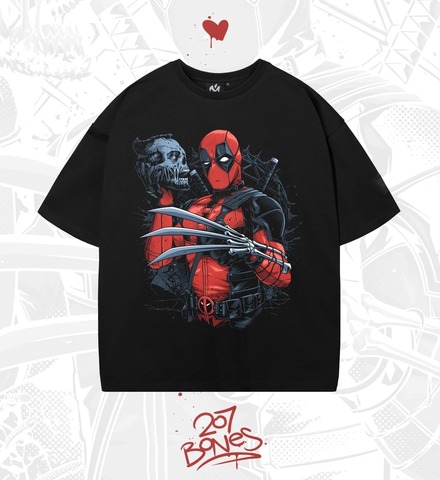 Футболка Оверсайз Deadpools - M