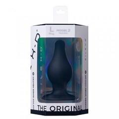 Анальный плаг SILEXD MODEL 2 черный L (10,2х4,5 см)