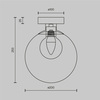 Настенный светильник Maytoni Basic form MOD521WL-01G3