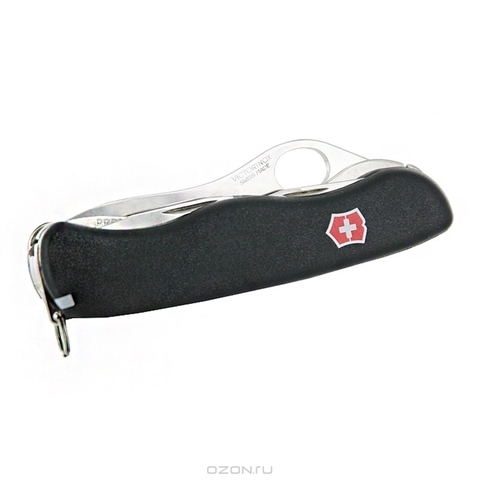Нож складной Victorinox Forester One Hand, 111 mm, Black (0.8363.MW3)