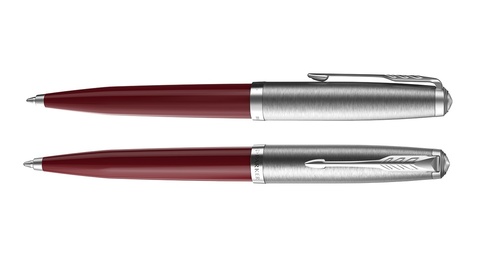 Ручка шариковая Parker 51 Core, Burgundy CT, (2123500)