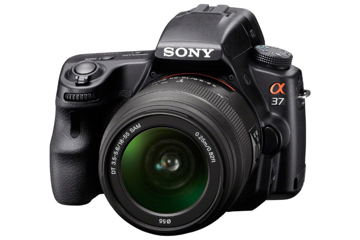 Sony Alpha SLT-A37 Kit DT 18-55 mm f/3.5-5.6 купить в Москве, цены в  интернет-магазине