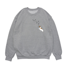 Свитшот "Джек Рассел и бабочки"