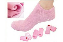 Гелевые носочки Spa Gel Socks, цвет розовый
