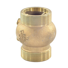 Клапан обратный латунь осевой 223 Ду 15 Ру16 Тмакс=80 оС НР 1/2" диск латунь с аксиальным затвором Danfoss 149B2890