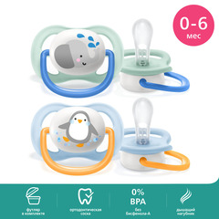 Əmzik \ ultra air soother, 0-6m, boy