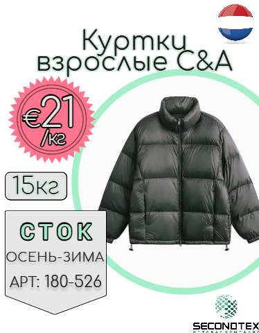 Куртки взрослые C&A (без этикеток)