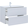 Aquanet 323185 Тумба с раковиной Терра 90 цв.белый матовый (323185)