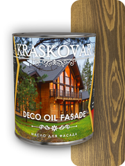 Масло для фасада Kraskovar Deco Oil Fasade орех