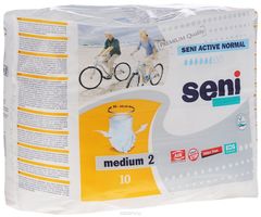 Впитывающие трусы SENI ACTIVE Normal Medium, 10 шт./уп.