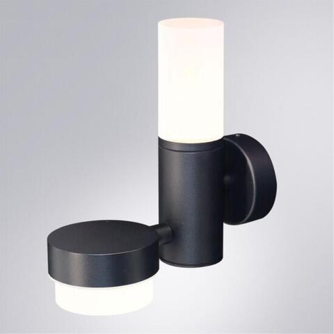 Уличный настенный светильник Arte Lamp BUDAPEST A2360AL-2BK