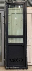 Дверь Пластиковая Б/У 233(в) х 76(ш) Балконная