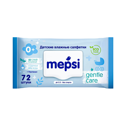 Влажные Салфетки Mepsi 72шт