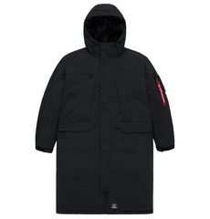 Пуховик Alpha Industries Seal Long Puffer Parka Black (Черный)