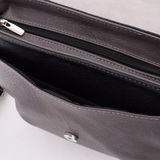 Сумка Саломея 106 мульти итальянский серо-черный