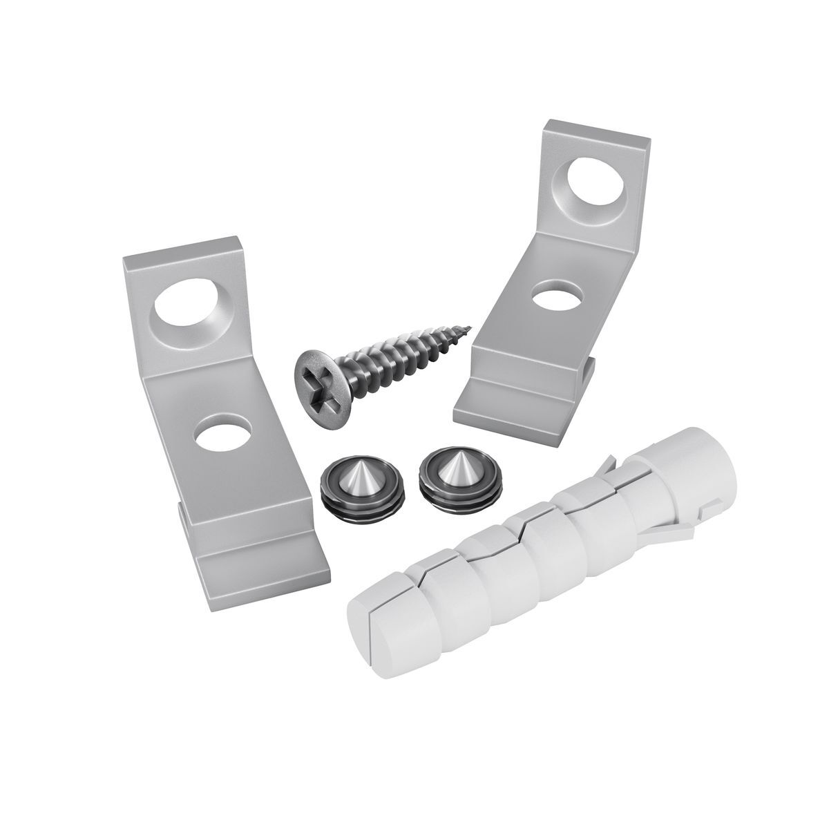 Комплект креплений для радиусного профиля Maytoni (2 шт) ALM-3535R-1MT