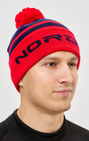 Шапка Nordski Winter Dark Blue/Red