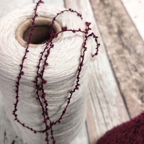 Букле LAGOPOLANE 700 вишневый меланж