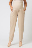Брюки для беременных 17135 бежевый