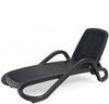 Шезлонг Alfa антрацит