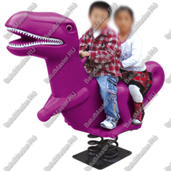Качалка для детей для игровых комнат, площадок "Динозавр"