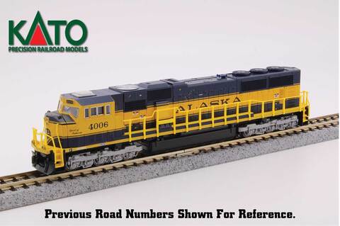 Локомотив Kato EMD SD70MAC Alaska Railroad #4003