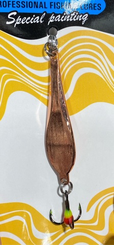 41 Блесна зимняя KDF Minkur 130-8029 5 гр 50 мм цв copper