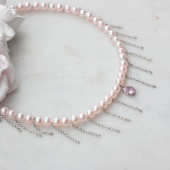 Набор для создания чокера (в серебряном цвете) НАБ023