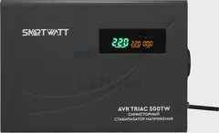 Стабилизатор напряжения Smartwatt AVR Triac 500TW 500ВА черный — фото 2