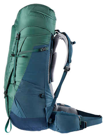 Картинка рюкзак туристический Deuter Aircontact 60+10 SL seagreen-marine - 11