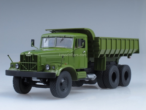 KRAZ-256B Tipper khaki 1:43 Start Scale Models (SSM)