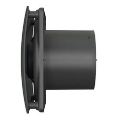 Вентилятор вытяжной настен, Эра, d100 мм, 14 Вт, 100 м3/ч, черн мат, RIO 4C Matt black
