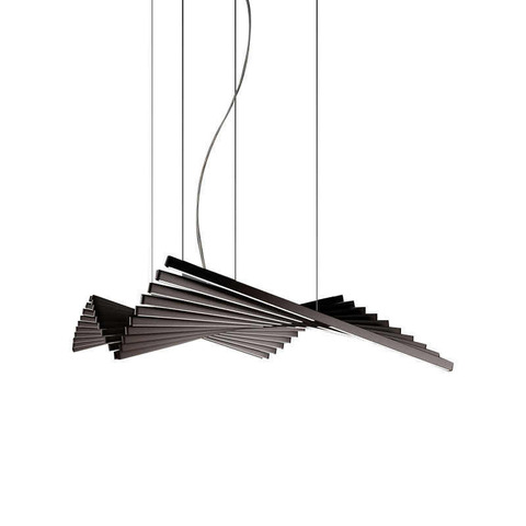 Люстра Rhythm Horizontal Wide Black L137
