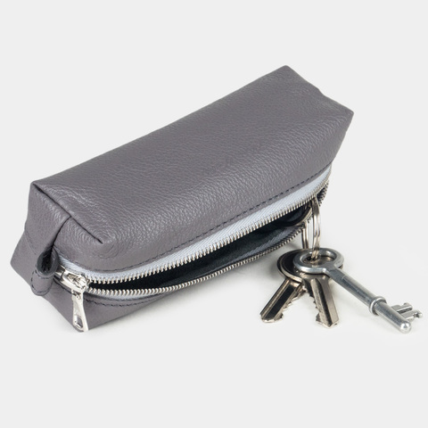 Ключница Coffre из кожи теленка, фиолетового цвета