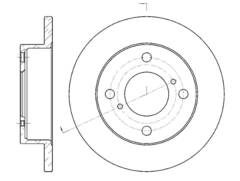 Диск тормозной G-brake  GR-01793
