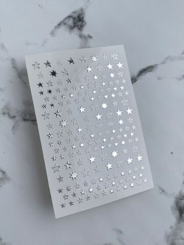 Металлизированные 3D наклейки 