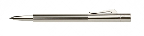 Ручка шариковая Graf von Faber-Castell Pocket Platimun, MBlack (148010)