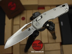 Нож MICROTECH MSI TITANIUM RAM-LOK (Титановый) - рукоять титан, клинок стоунвош