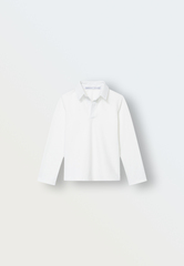 Поло с длинным рукавом (экрю)