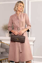 Платье замшевое Дарьяна НЬЮ (чайная роза) П14650-18М LT Collection